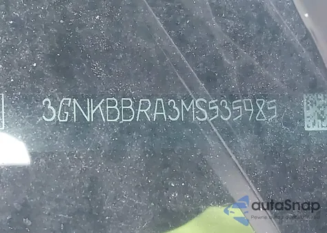 2021 Chevrolet Blazer Fwd 1Lt из США, поврежденный, VIN 3GNKBBRA3MS535985